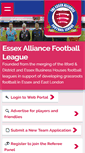 Mobile Screenshot of essexallianceleague.com